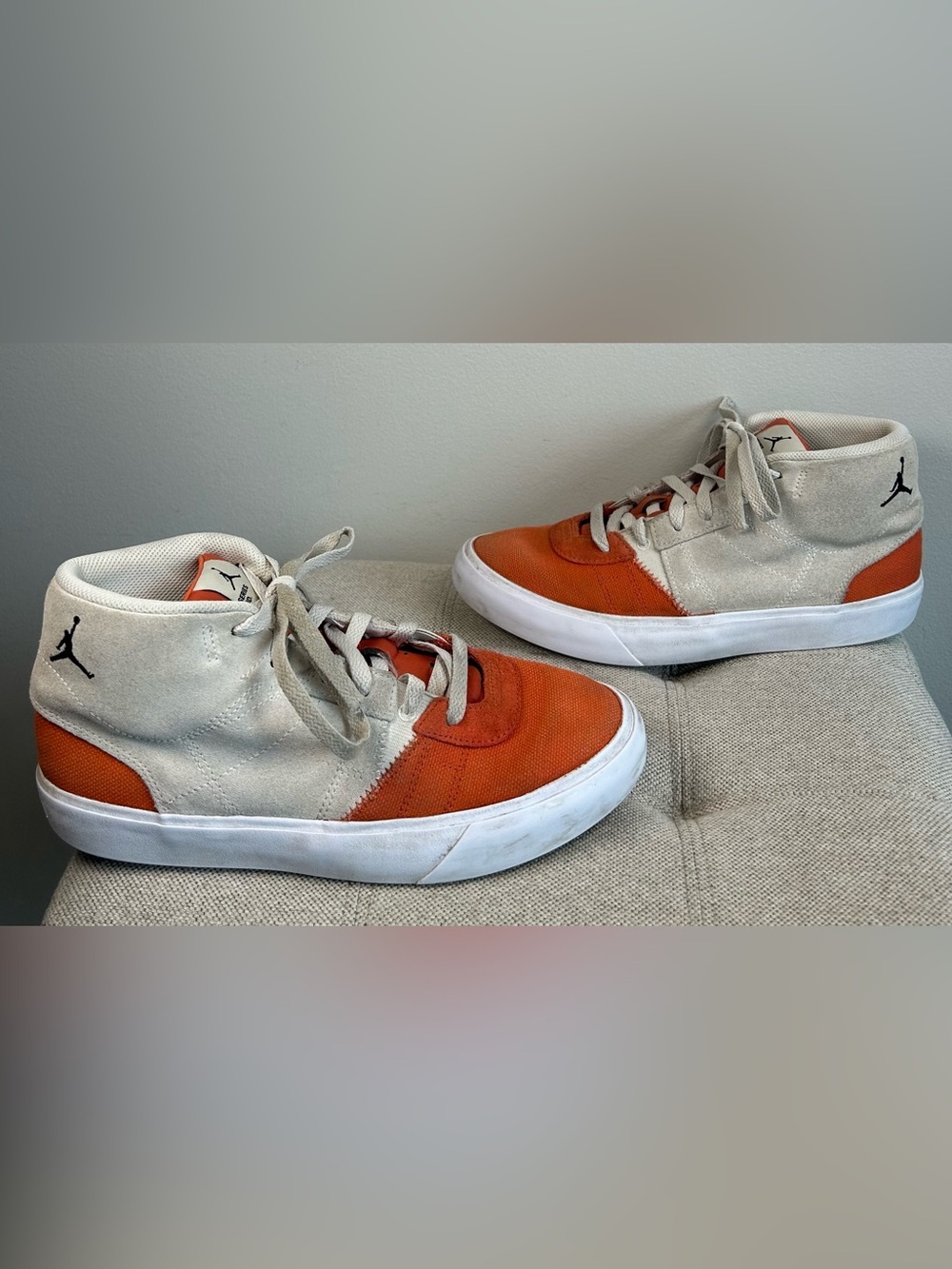 Nike Jordan Series Mid Men’s Sneakers Shoes Size 8 Beige Orange Shoes DA8026-081